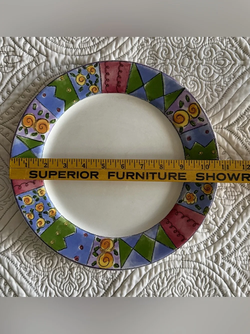 Sweet Shoppe by Sango #3023 “Biscotti” Dinner Plate
